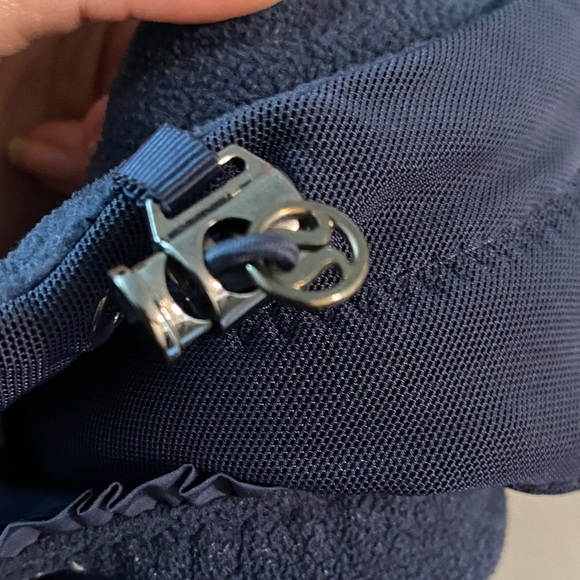 Lululemon Jacket Fleecy Keen Double Full Zip Quilted Removable Hood size 6 - Picture 3 of 7